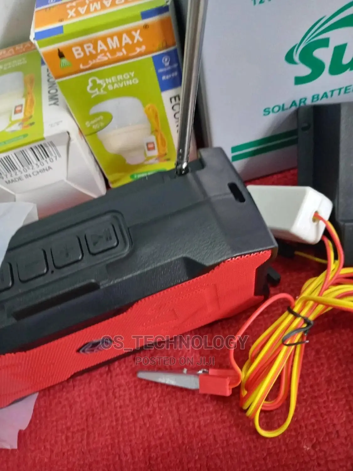 Solar 30W Betri 18ah,Taa 4pcs, Controla 10ah,Bluetooth Radio