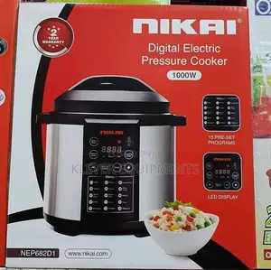 Nikai 15 in 1 Pressure Cooker 6L