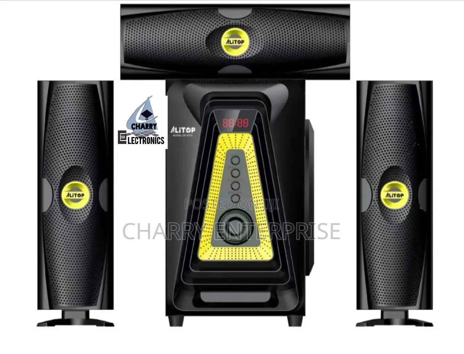 🪵Alitop Subwoofer Remote, Aux, USB