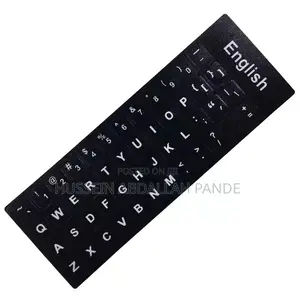 Keyboard English Letter Stickers