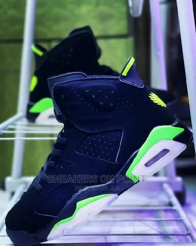 Nike Air Jordan VI, Whiteblue Black