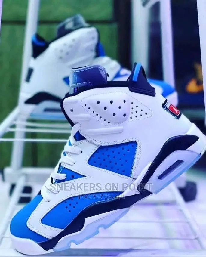 Nike Air Jordan VI, Whiteblue Black