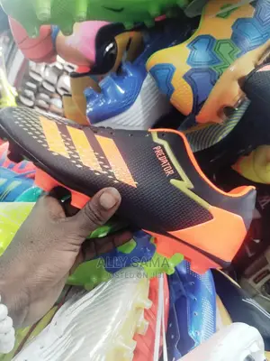 Football Black Orange