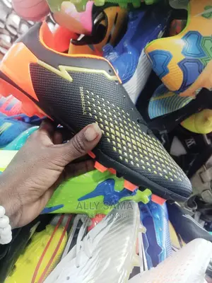 Football Black Orange