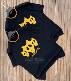 Men's Bell T-Shirt Black Cotton