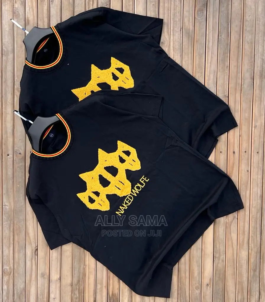 Men's Bell T-Shirt Black Cotton