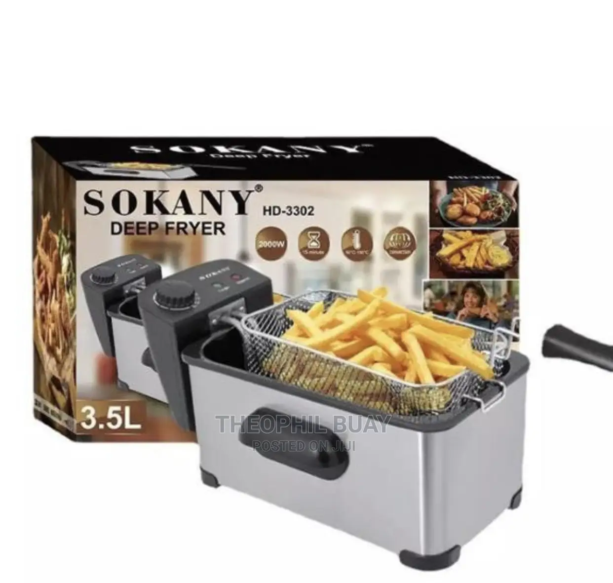 Single Deep Fryer 3.5L