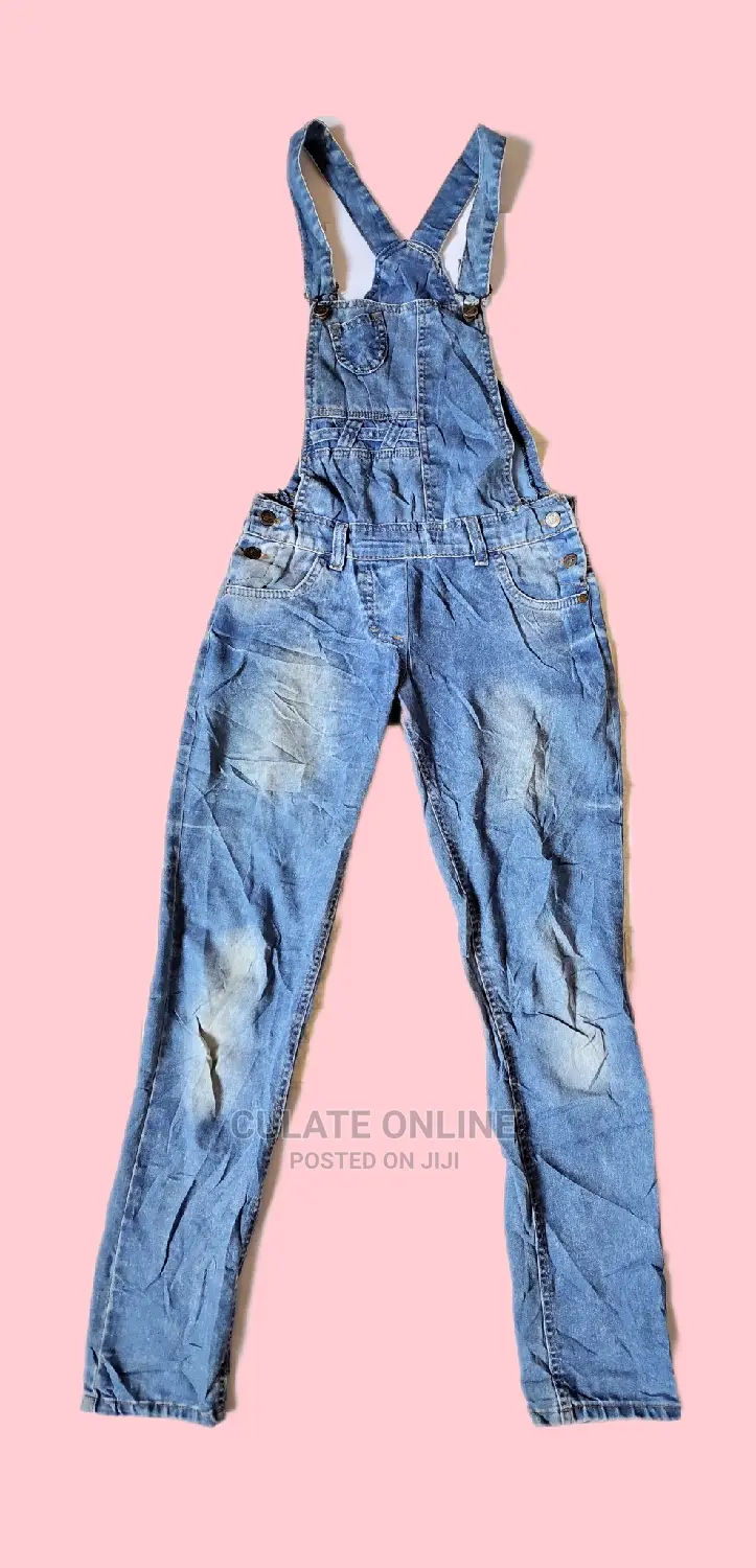 Thrift Denim Jumpsuit