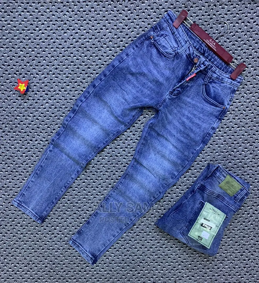 Jeans Plain Blue