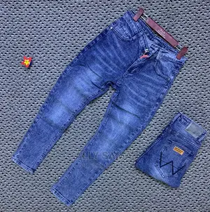 Jeans Plain Blue