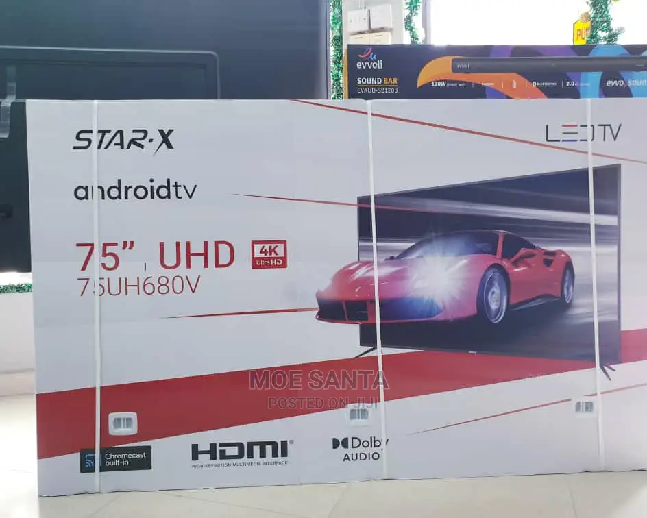 STAR X Smart Tv (Android) 75 Inches