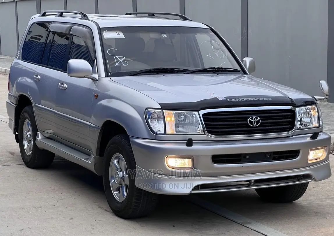 Toyota Land Cruiser 2002 Gray