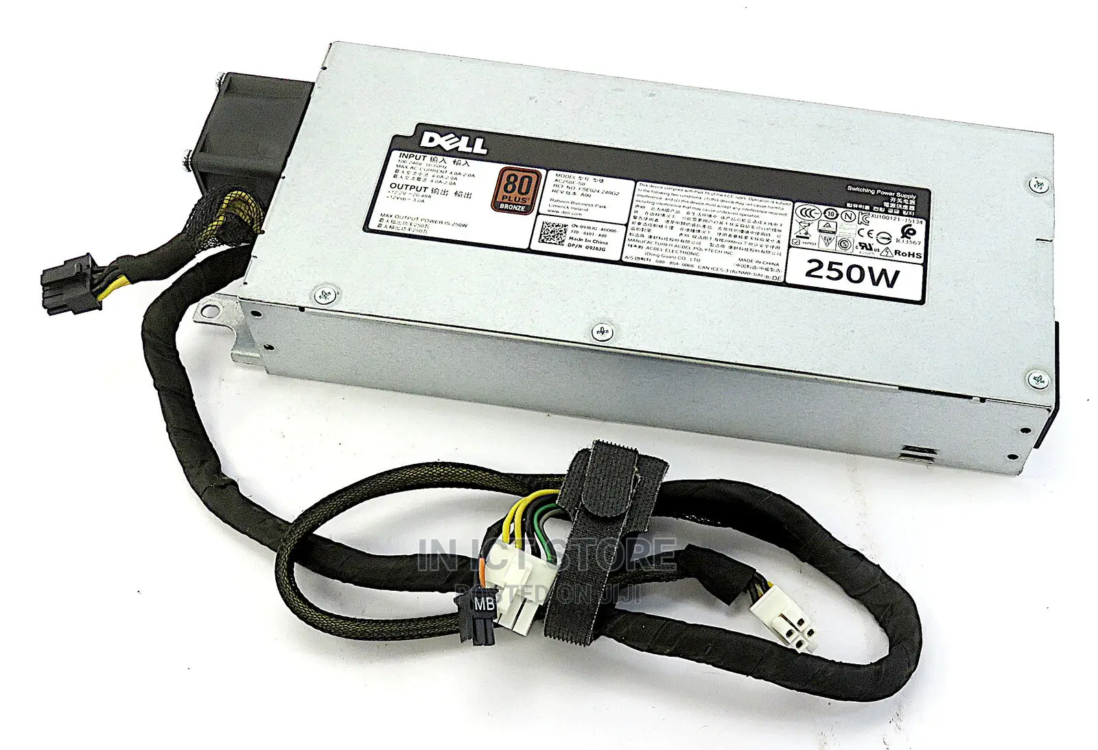 Dell 9J6JG Poweredge R230 250W Power Supply Unit