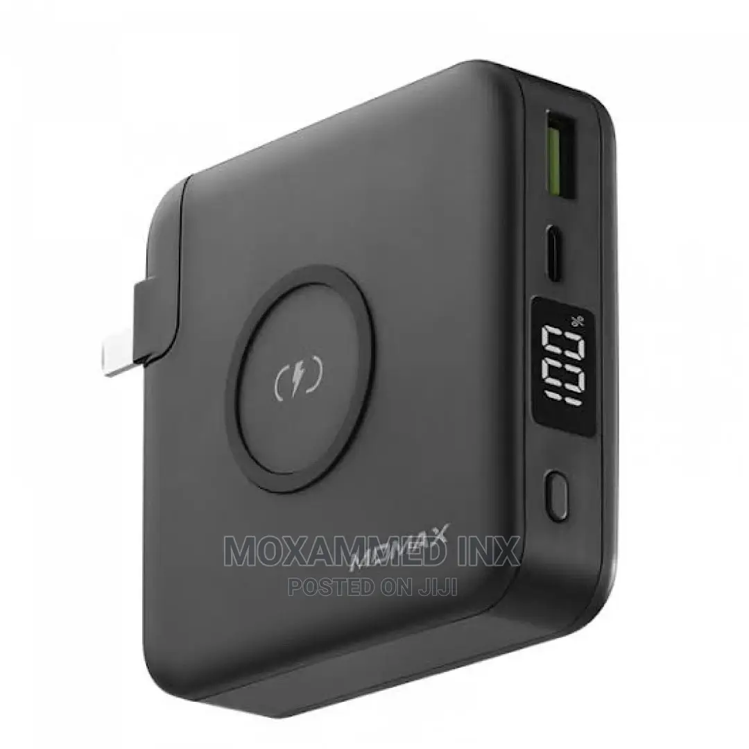 Momax Q Power Plug Wireless Portable Charger (20W)