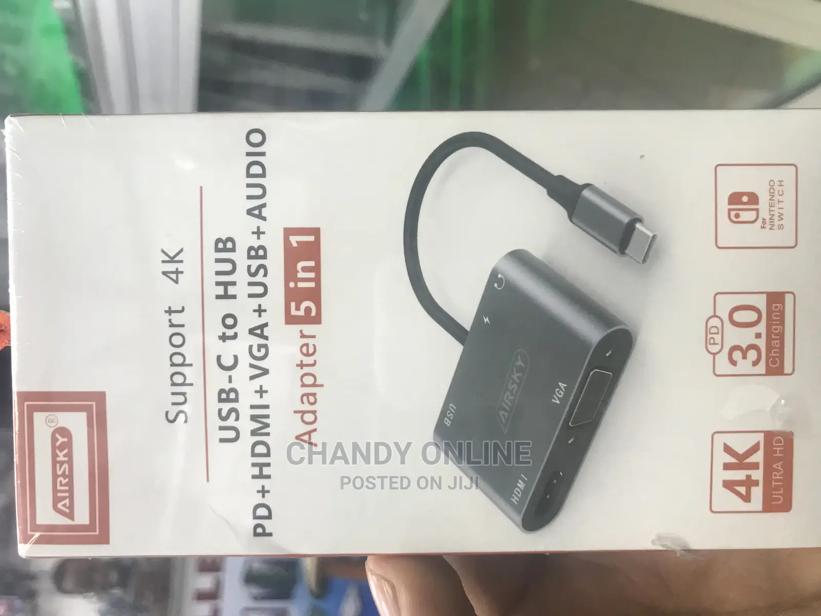 USB C Hub, 5-In-1 USB C Adapter