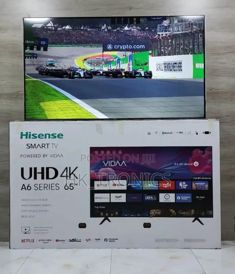 Hisense Smart Uhd Vidaa 65"Inch