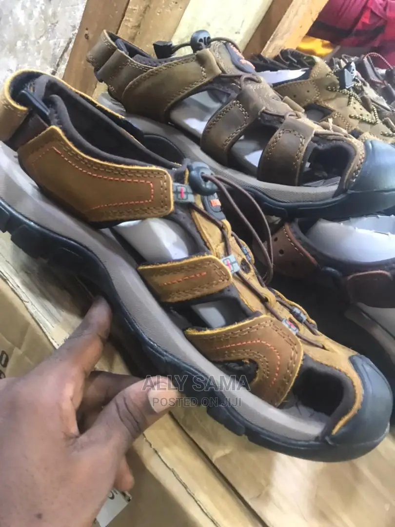 Open Shoes Brown
