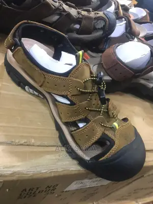 Open Shoes Brown