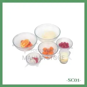 Mifuniko Ya Silicon (6 Pc)