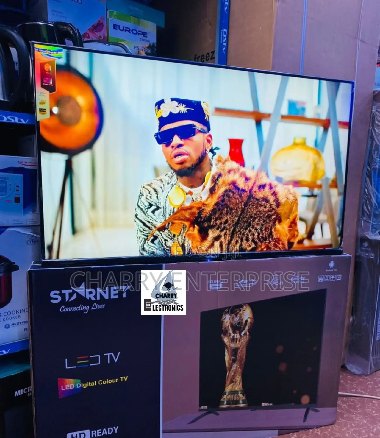 STARNÉT HD Frameless Tv43 Inch Digital COLOUR