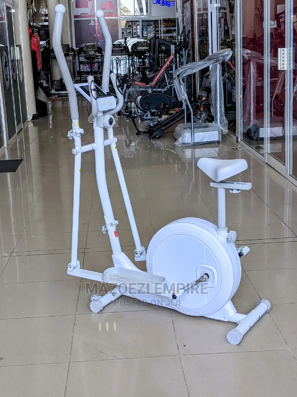 Elliptical Trainer Super White