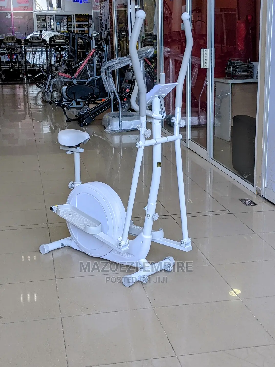 Elliptical Trainer Super White
