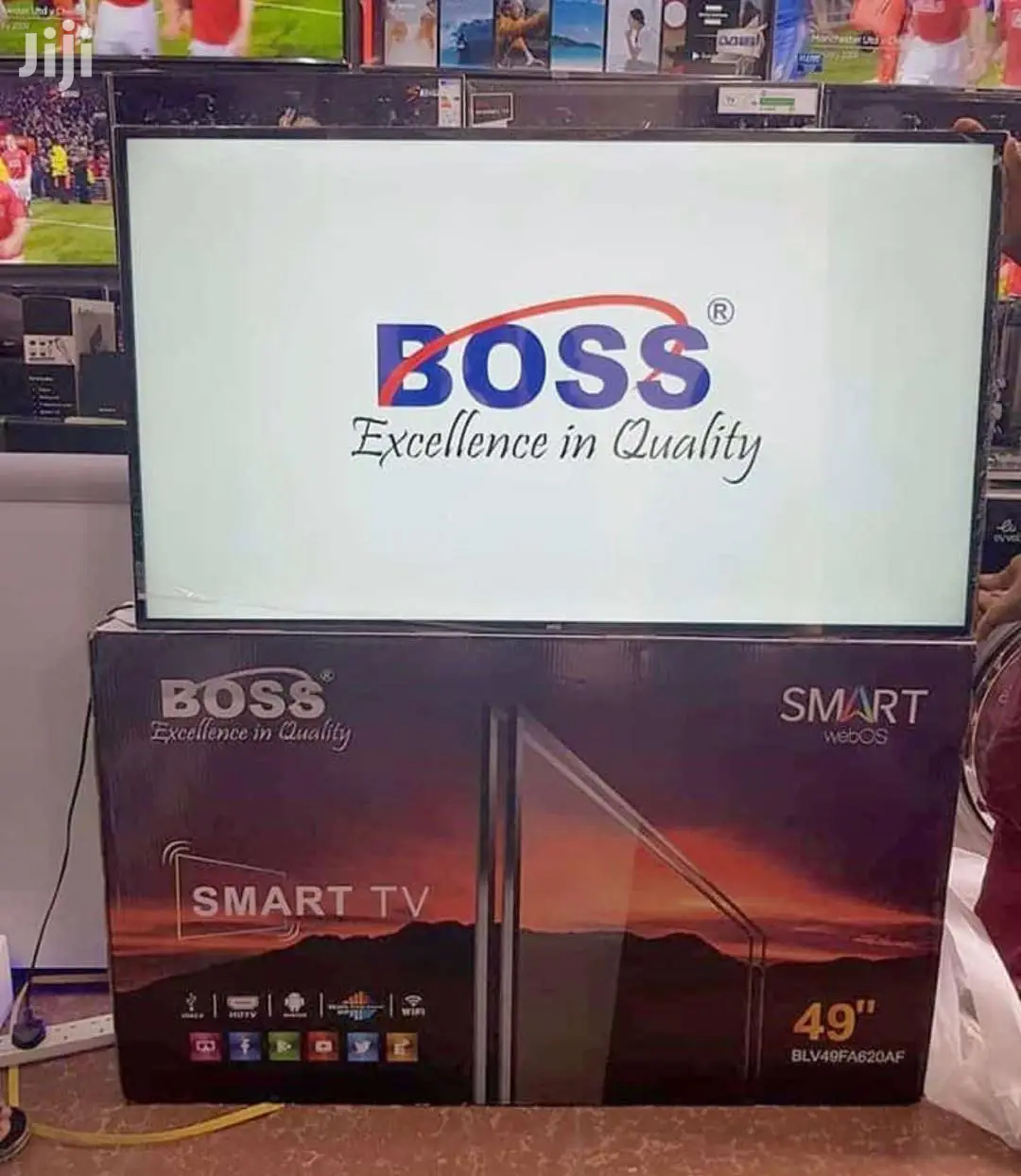 Boss Smart Uhd TV 49 Inches