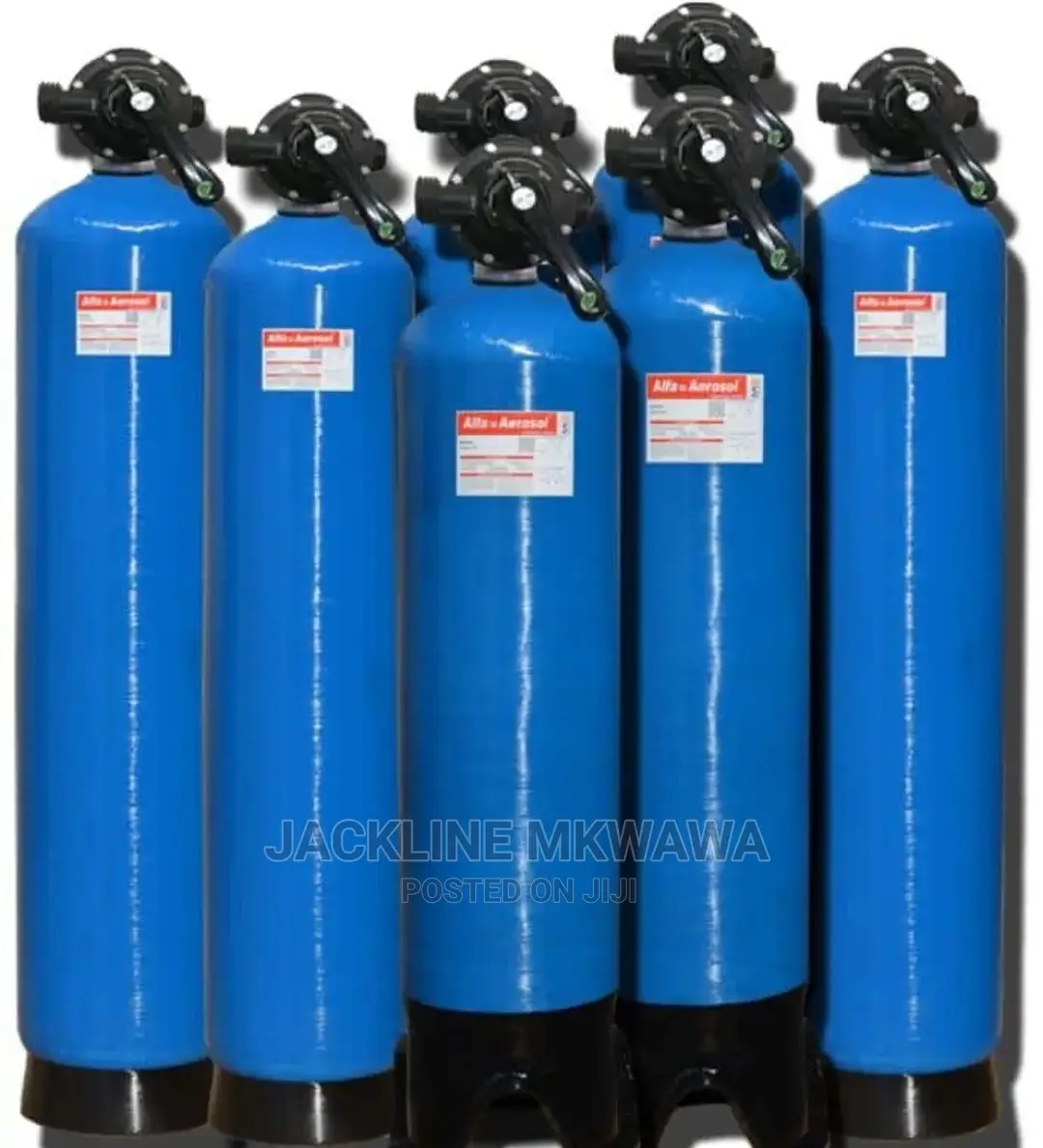 Firber Tank for Sand, Carbon and Resin
