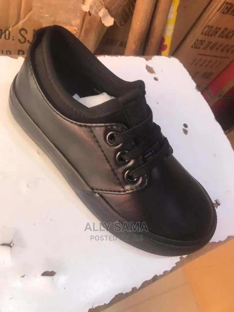 Boots School Shoes Full Black