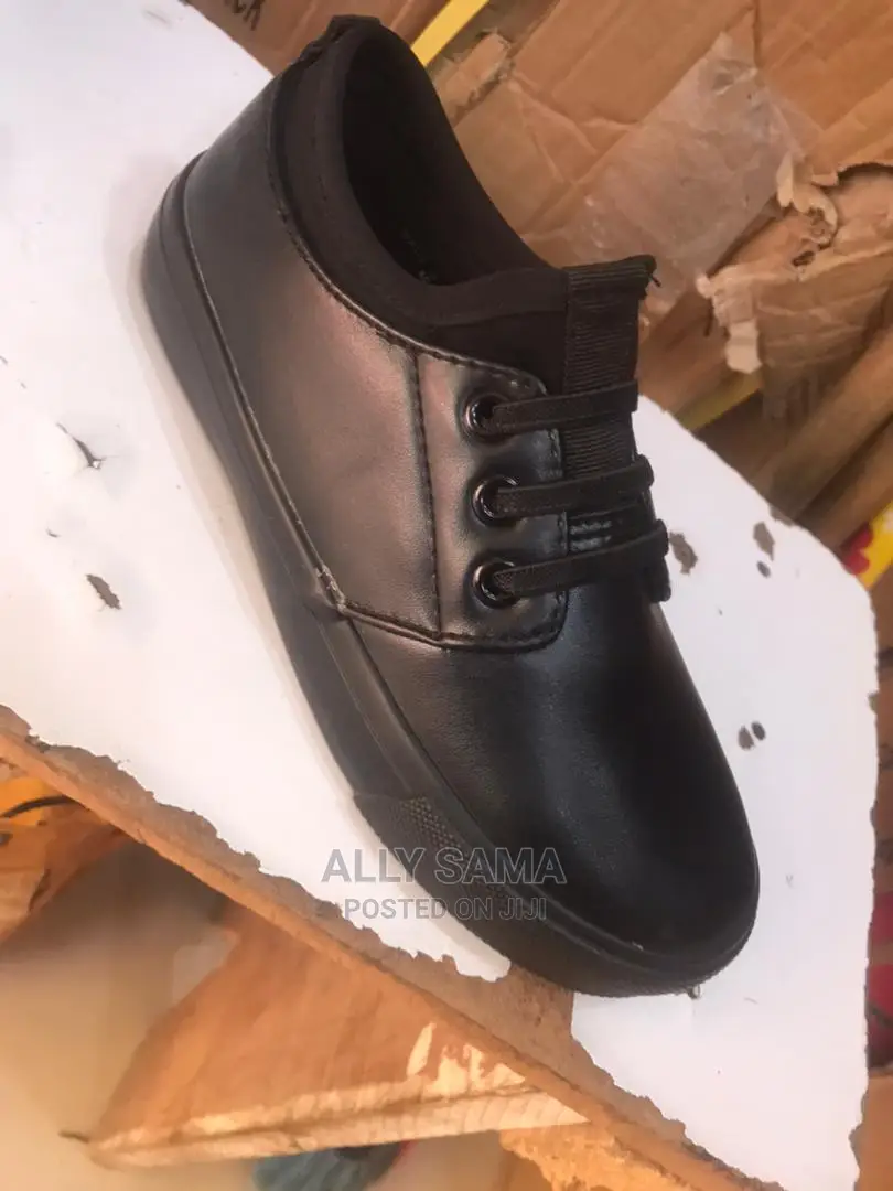 Boots School Shoes Full Black