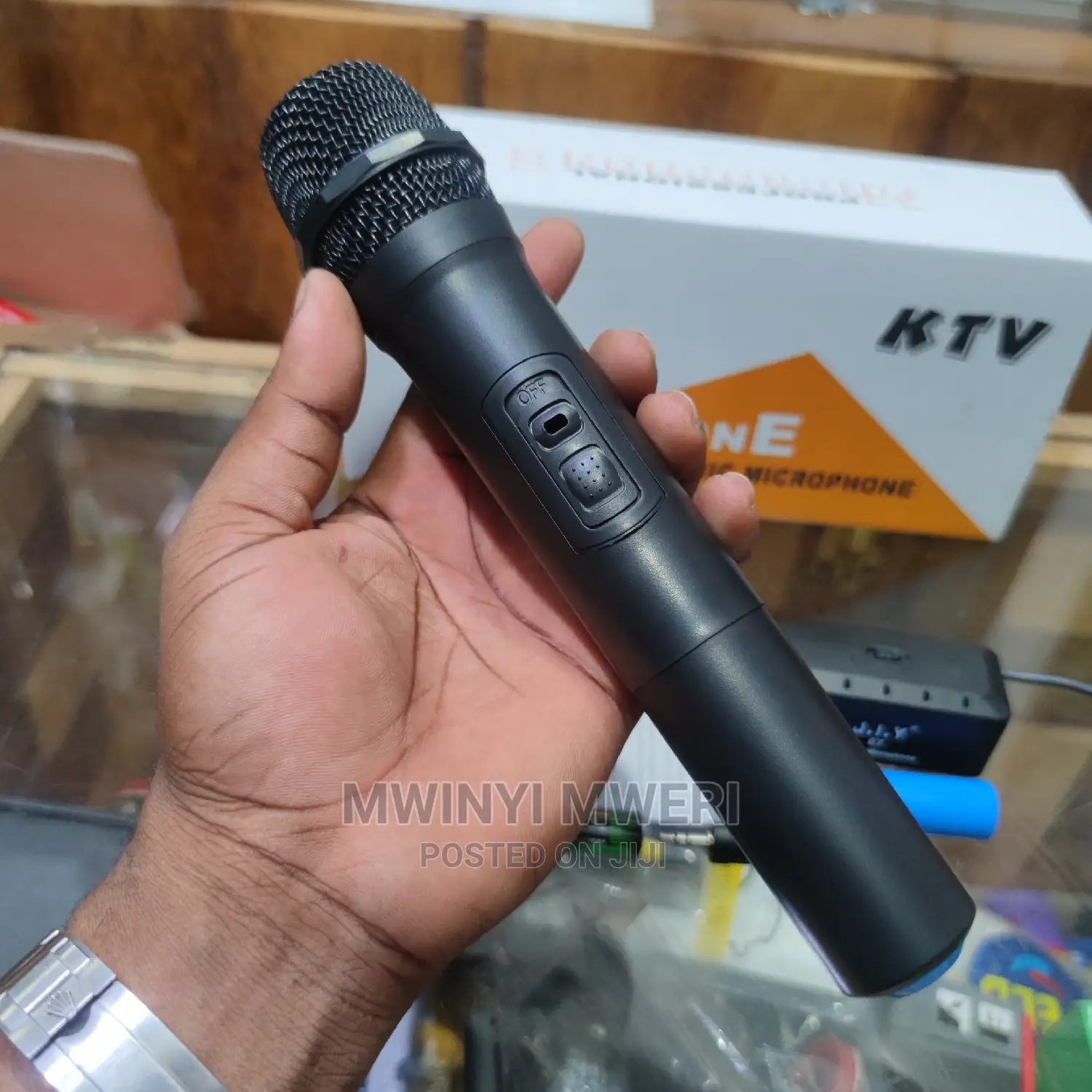 KTV Professional Wireless Dynamic Microphone System