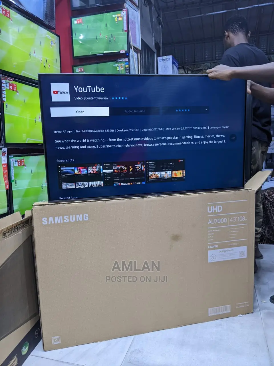 Samsung TV Inch 43 Smart