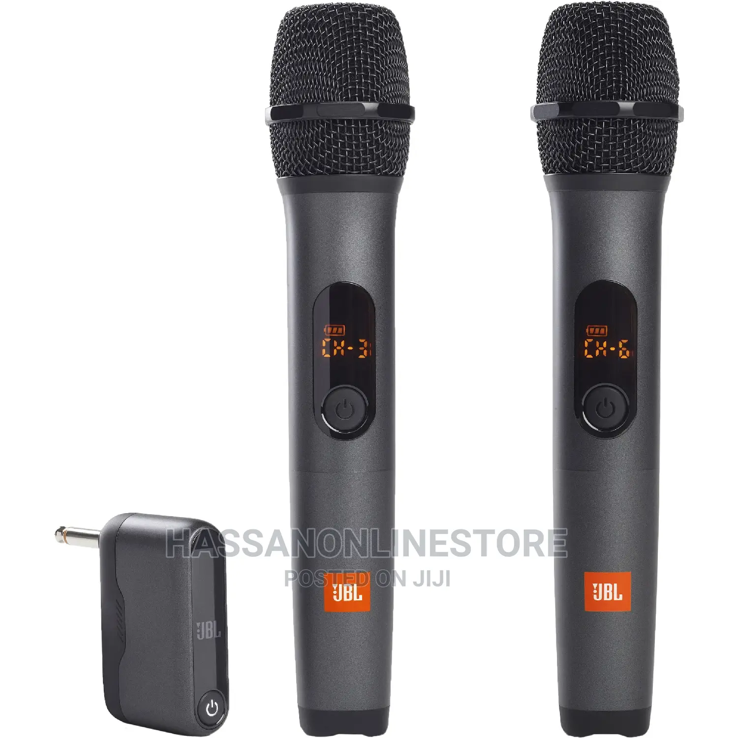 JBL Wireless Microphone 2pc Mic With Wireless Receiver