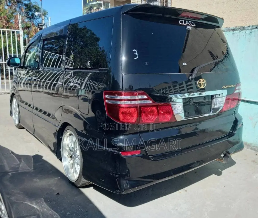 Toyota Alphard 2007 Black