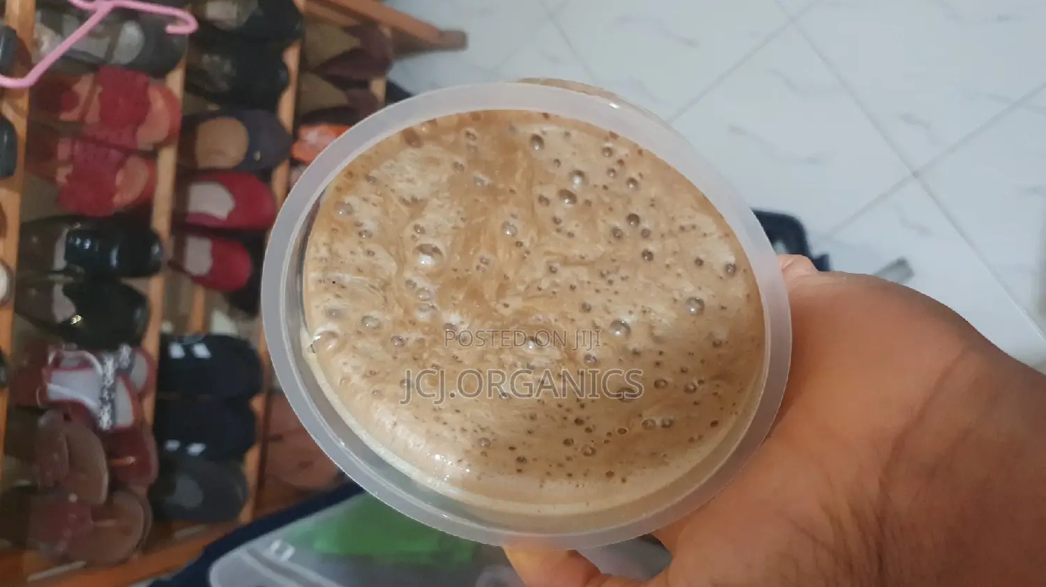 West African Pure Aloe Vera Concentrate Whipped Black Soap