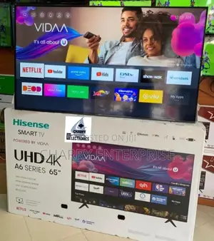 HISENSE Smart Uhd Vidaa Frameless65 Inch With BLUETOOTH