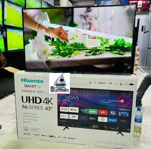 HISENSE Smart UHD VIDAA Frameless43 InchBluetooth