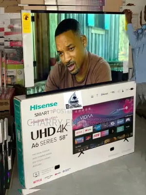  HISENSE Smart UHD Frameless58 Inch Hav BLUETOOTH