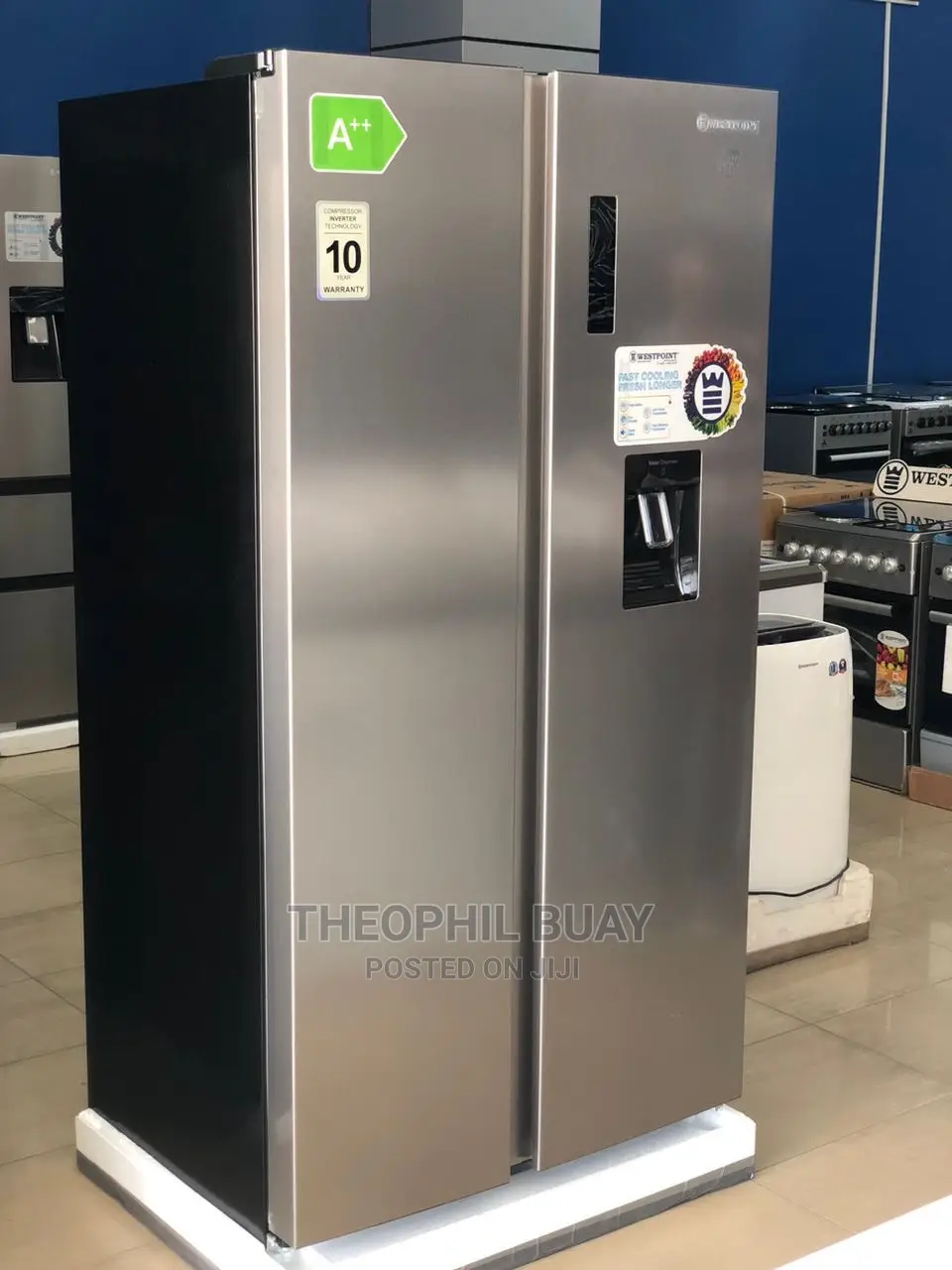 Westpoint Side by Side Ref. With W/Dispenser