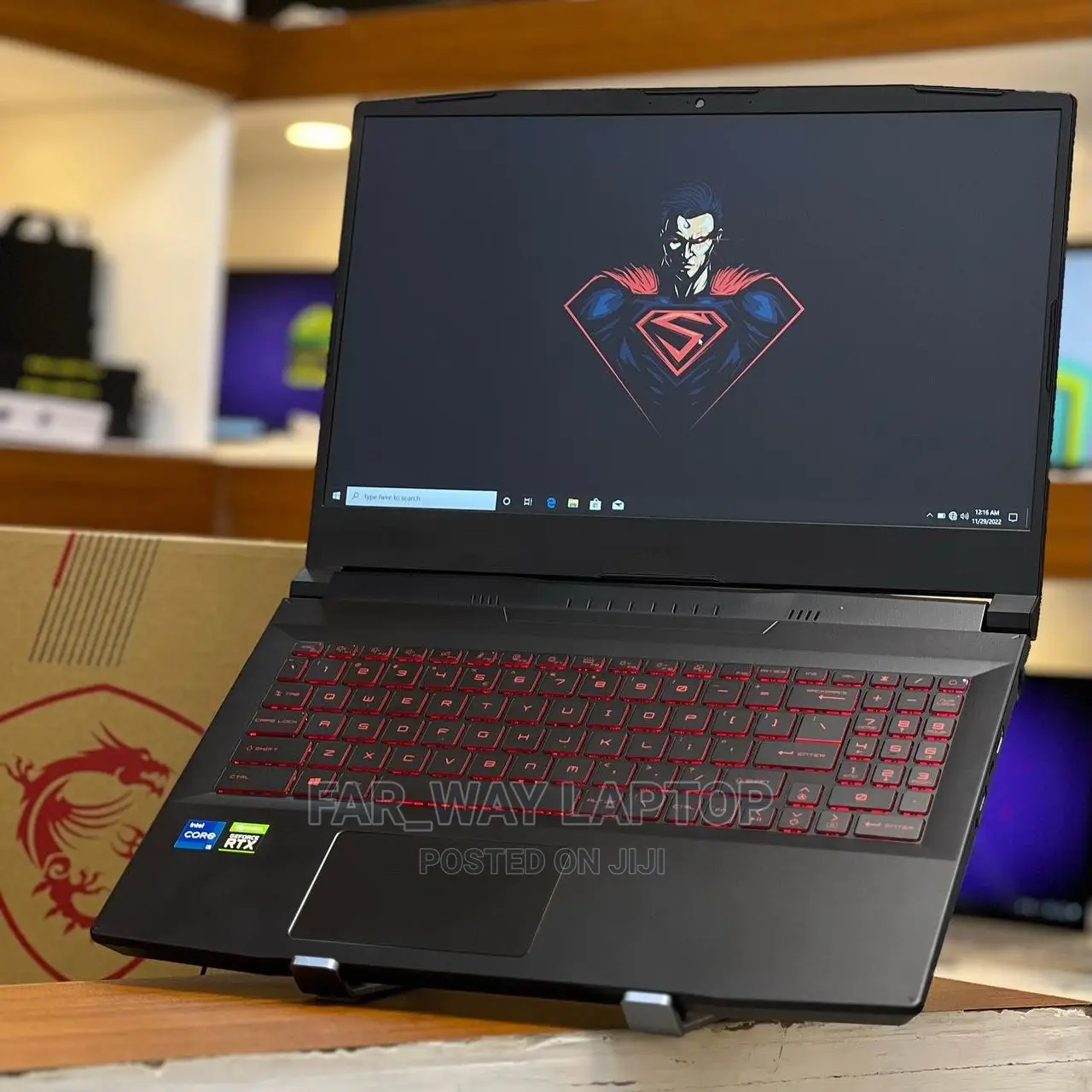 New Laptop MSI Katana GF66 16GB Intel Core I5 SSD 512GB