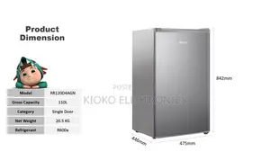 Hisense Single Door Fridge