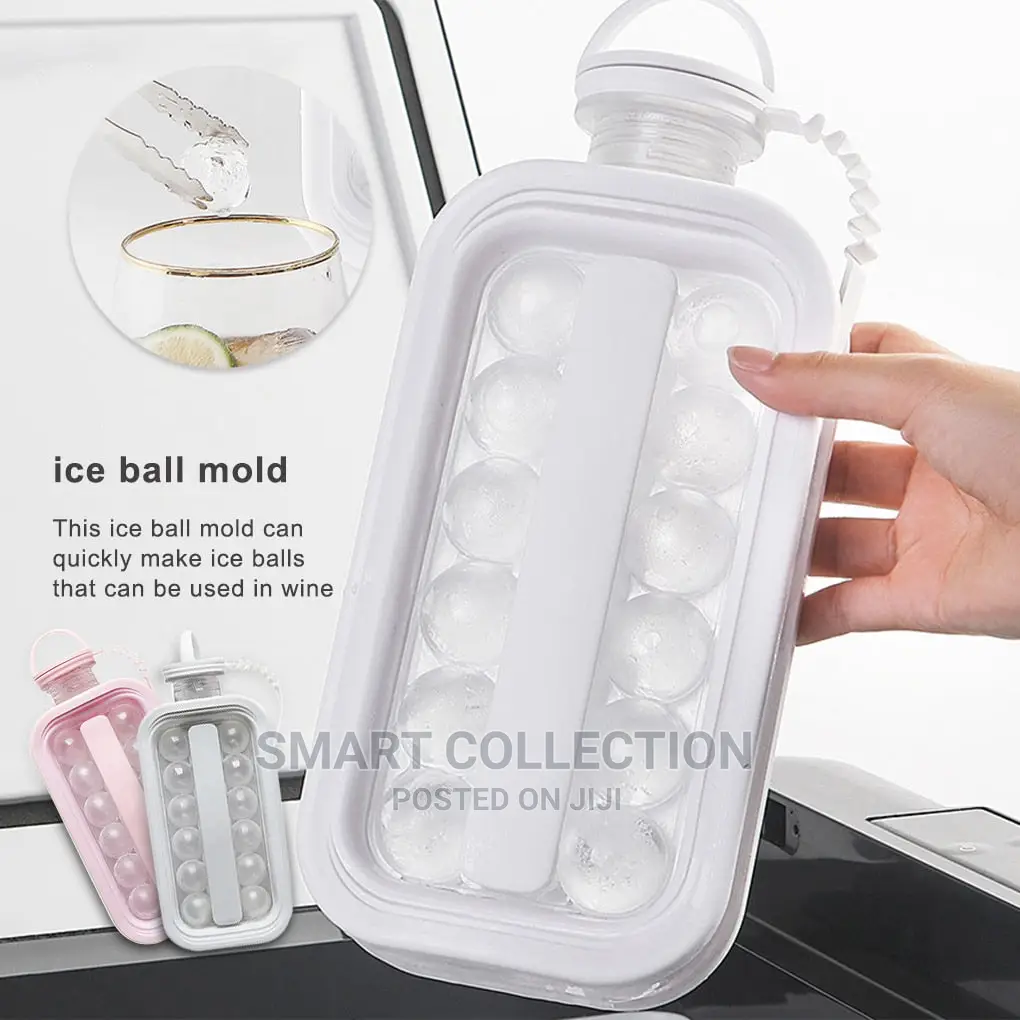 2 in 1 Ice Ball Maker Bottle/Ice Cubes
