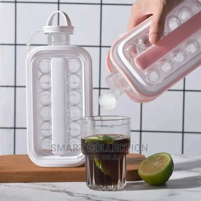 2 in 1 Ice Ball Maker Bottle/Ice Cubes