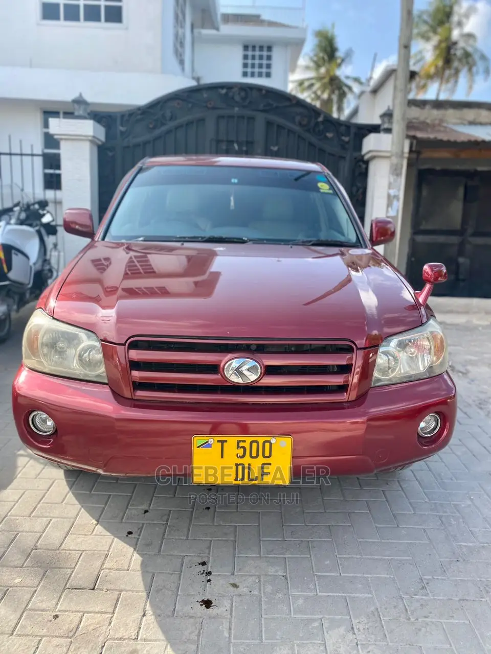 Toyota Kluger 2005 Red