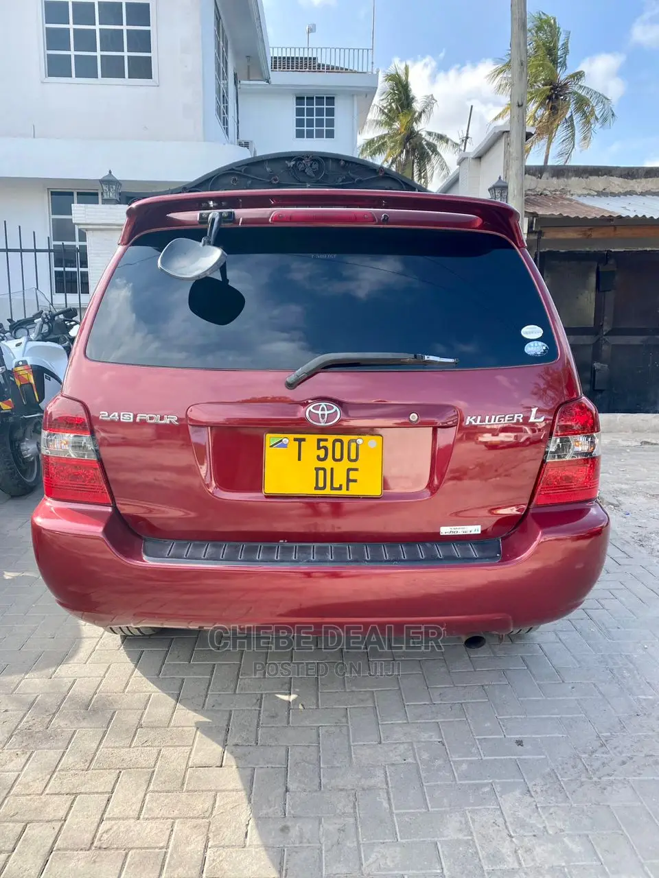 Toyota Kluger 2005 Red