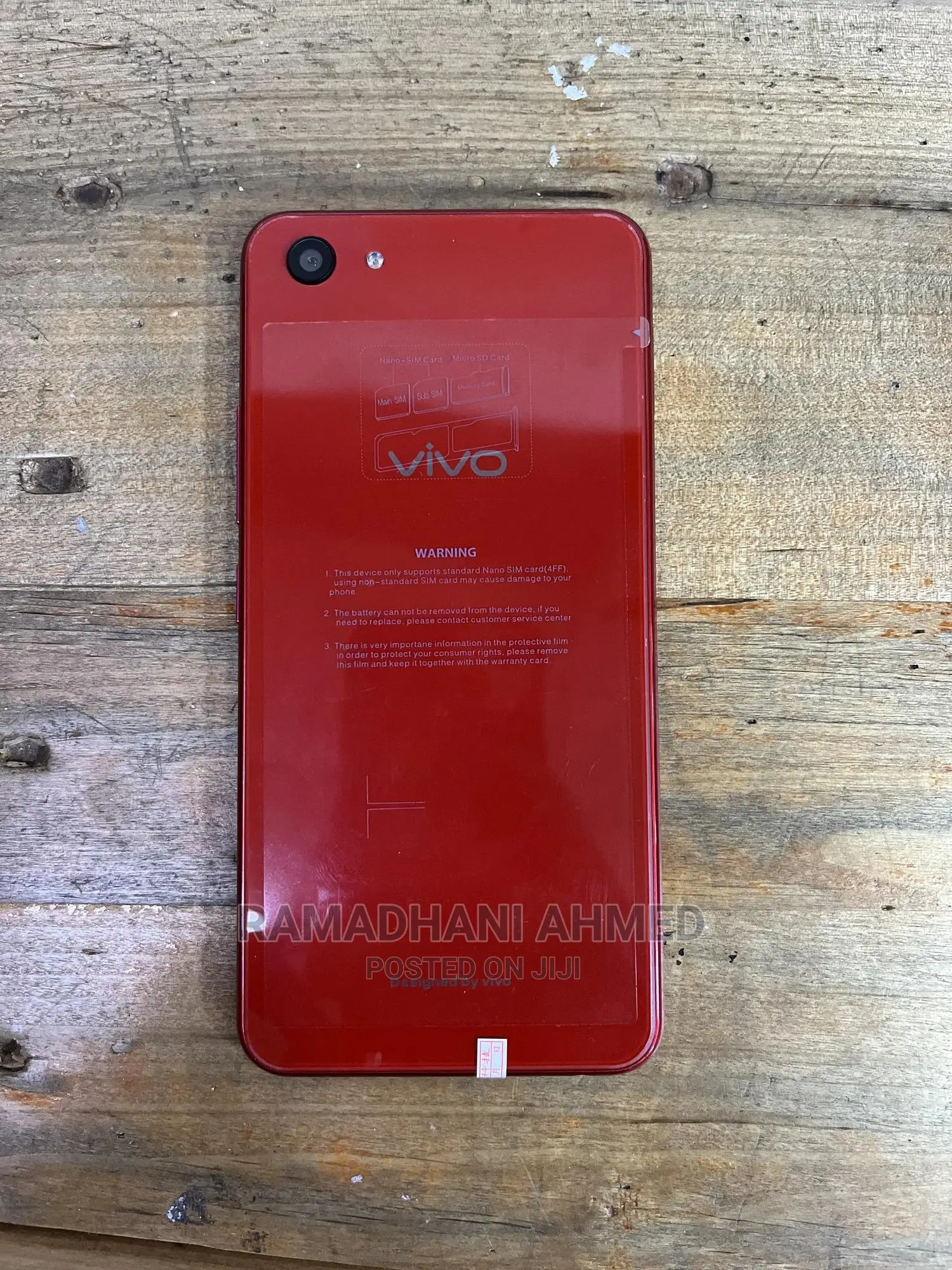 Vivo Y83 64 GB Red