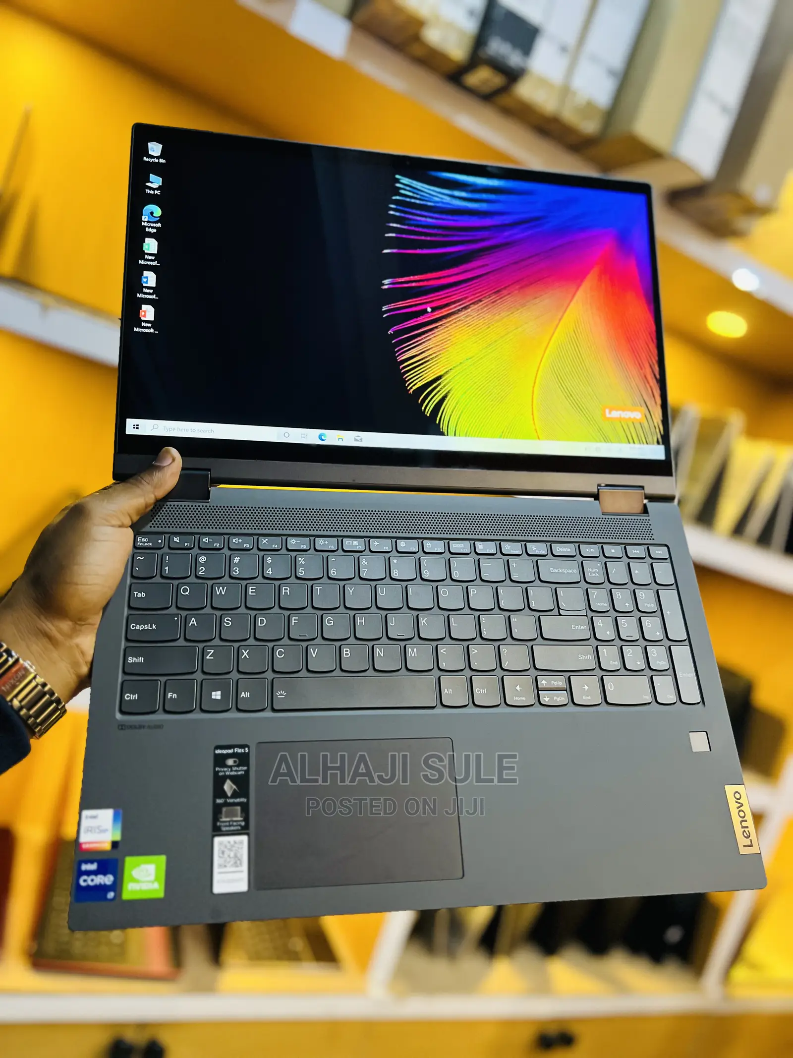 New Laptop Lenovo IdeaPad Flex 15 16GB Intel Core I7 SSD 512GB