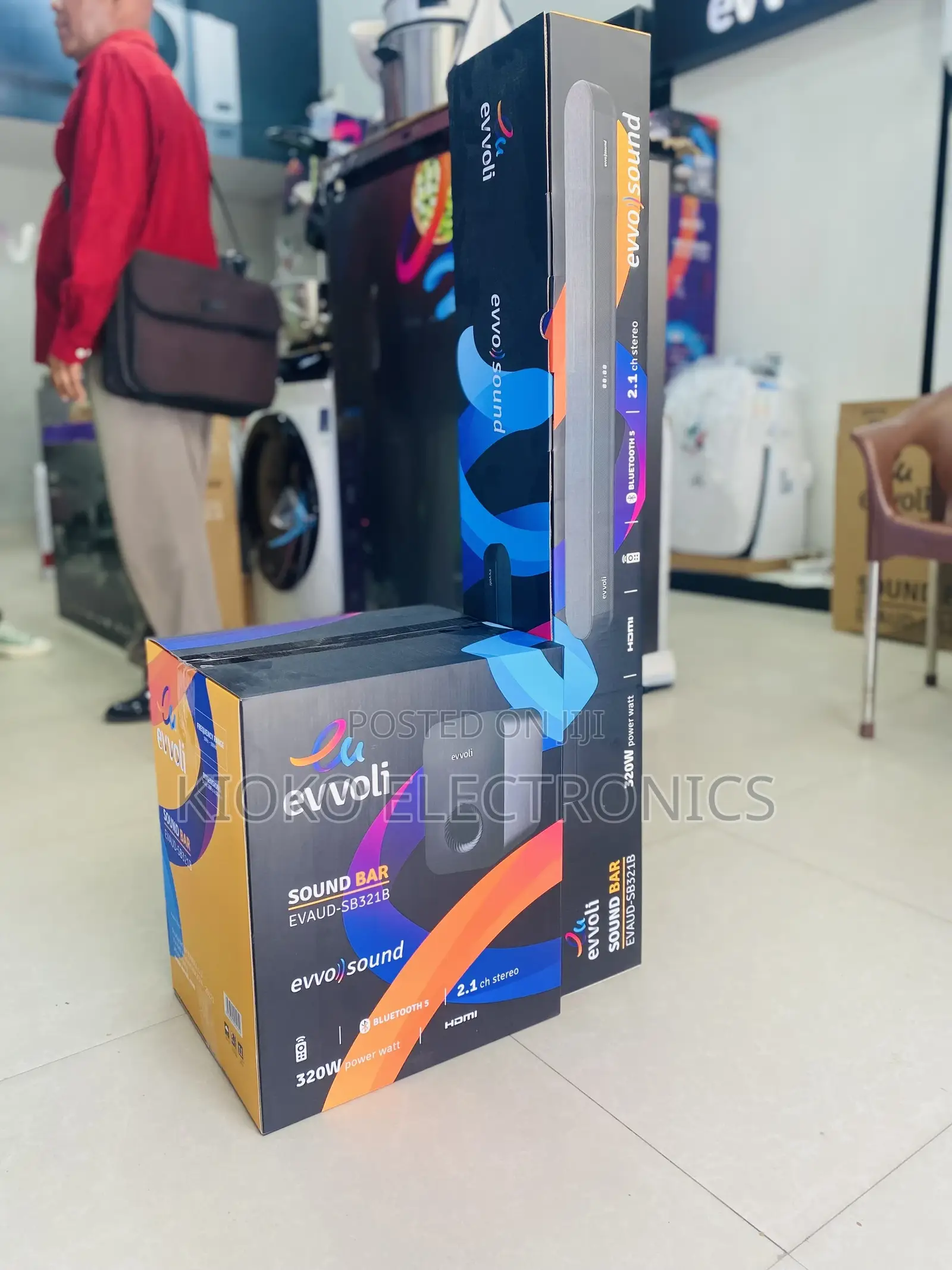 320 Watts Evvoil Sound Bar