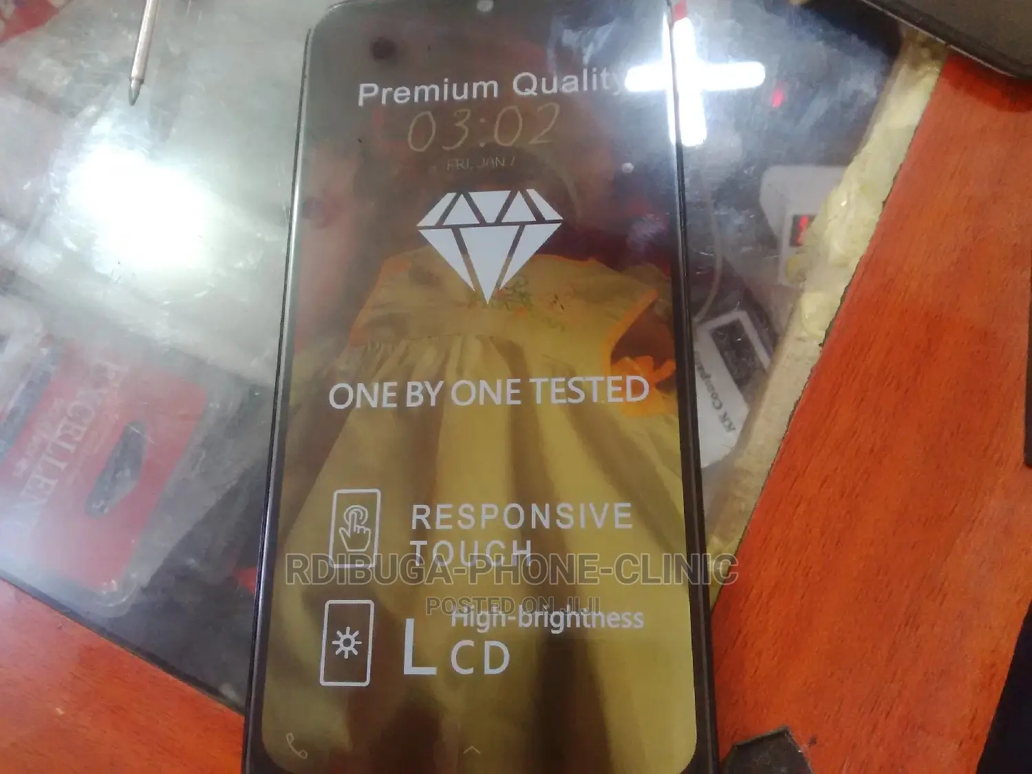 Infinix 627 Ikibadilishwa Kioo Original