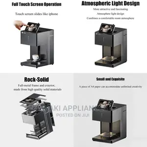 EVEBOT Coffee Printer Machine Digital Wifi Edible Ink 3D